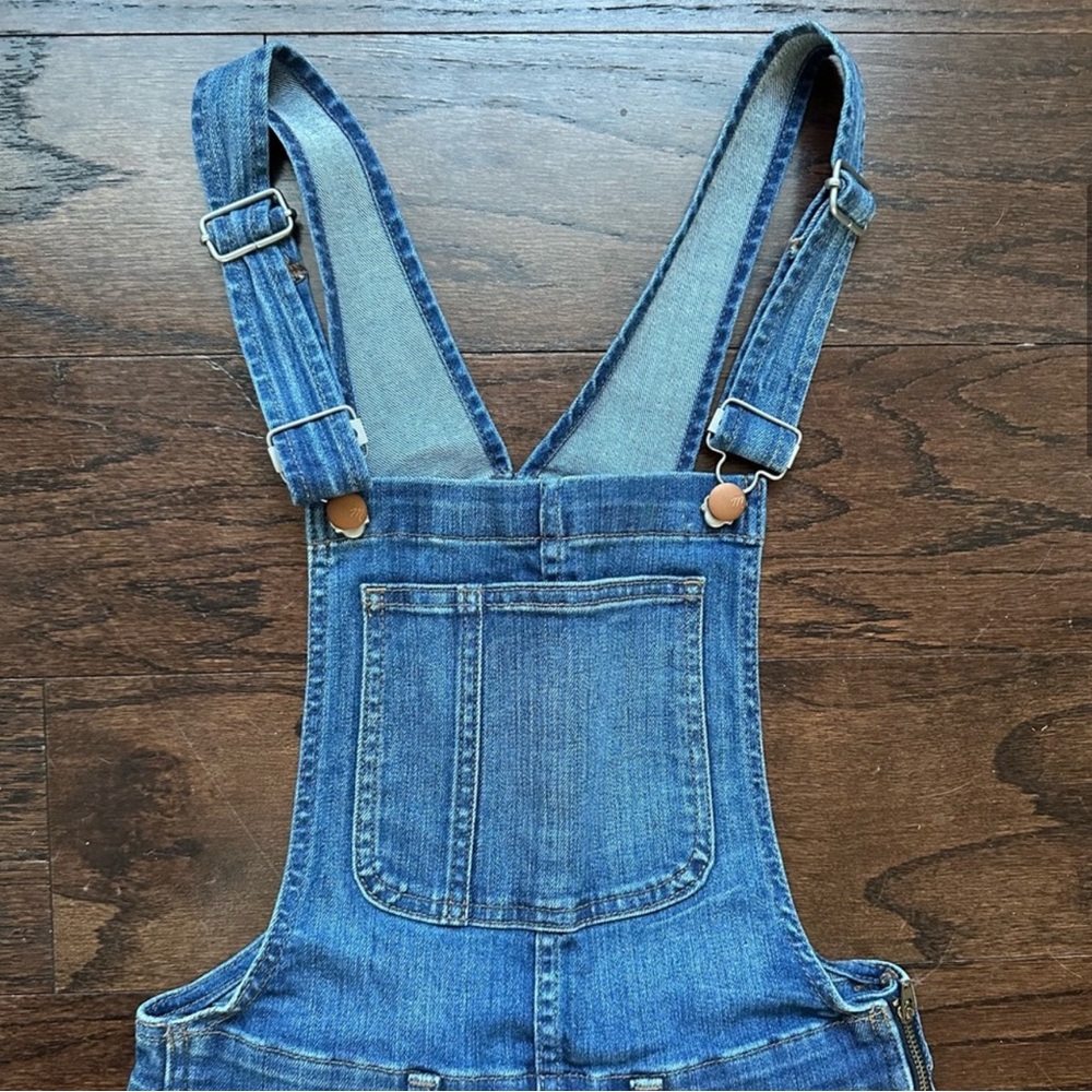 Madewell NWT Skinny Overalls in Groveland Wash | XS - Picture 11 of 12